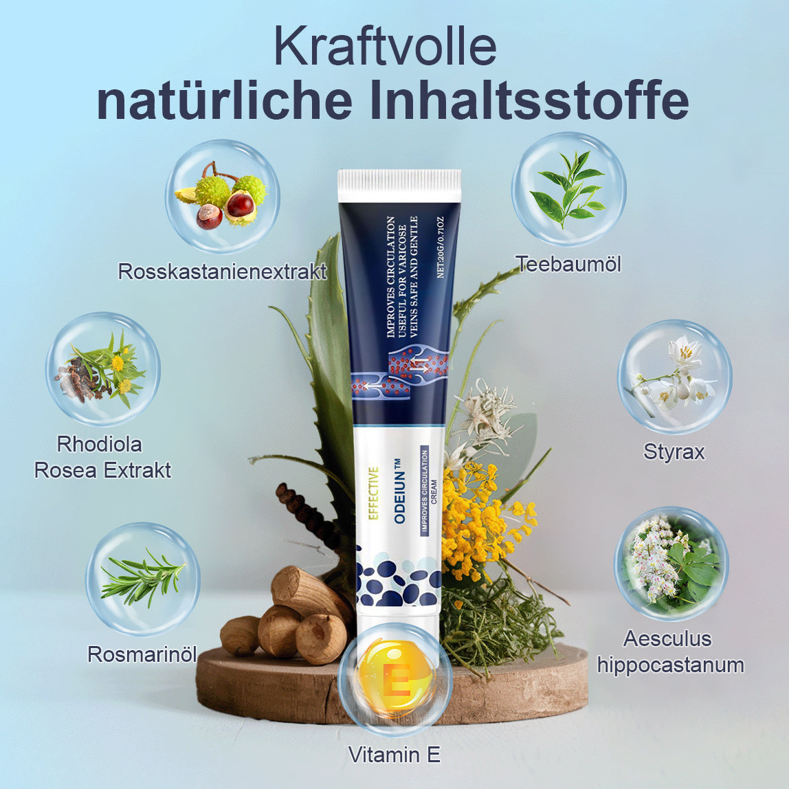 ODEIUN™ Venen-Therapie-Creme