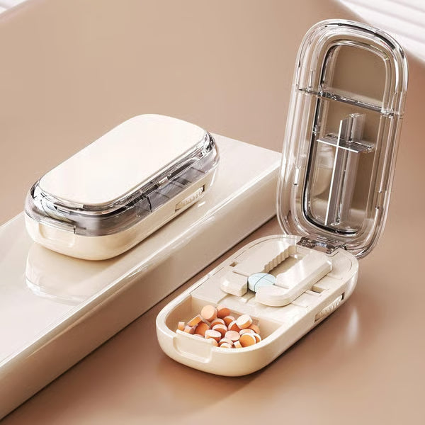 Verstellbarer Tablettenschneider und -teiler für mehrere Tabletten