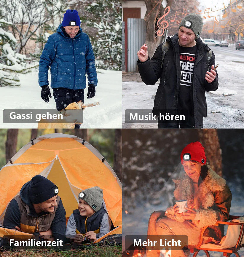 🎄FRÜHER WEIHNACHTSVERKAUF 49% RABATT🎅3-in-1 Funktion Bluetooth Mütze