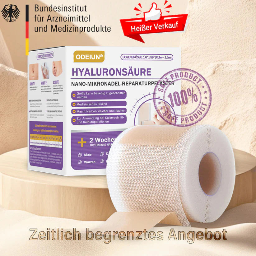 ✅Offizieller Shop |ODEIUN® Hyaluronsäure-Nano-Mikronadel-Reparaturpflaster✴️