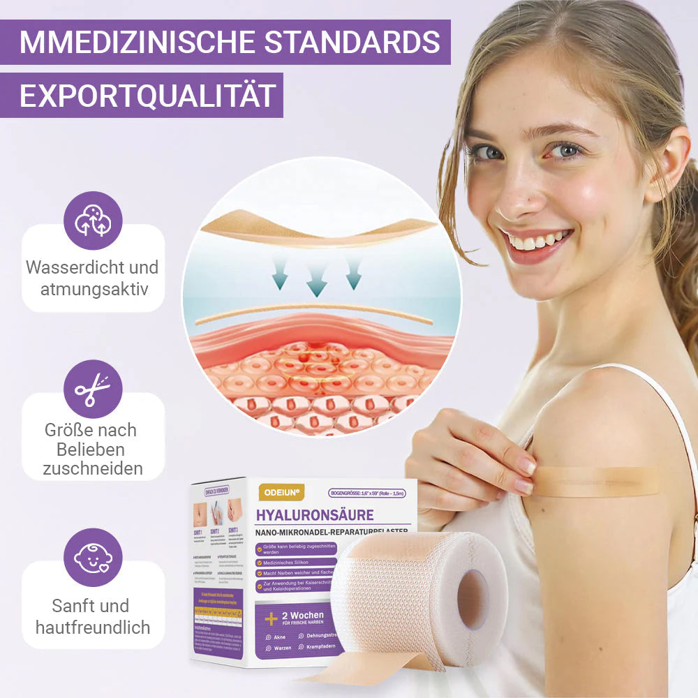 ✅Offizieller Shop |ODEIUN® Hyaluronsäure-Nano-Mikronadel-Reparaturpflaster✴️